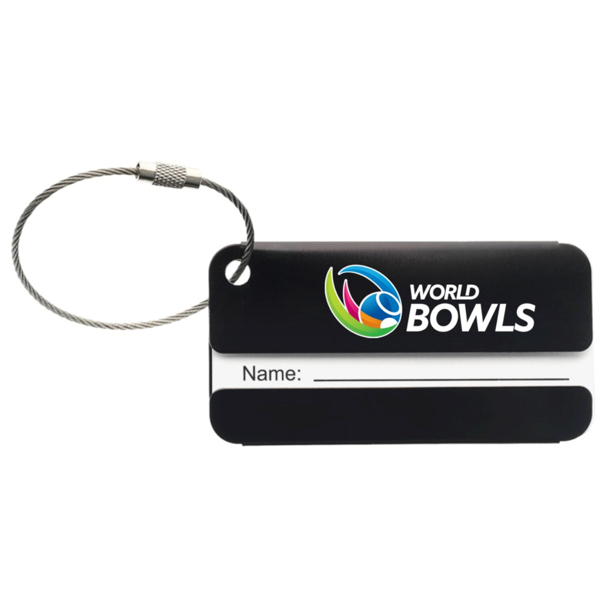 World Bowls Luggage Tag